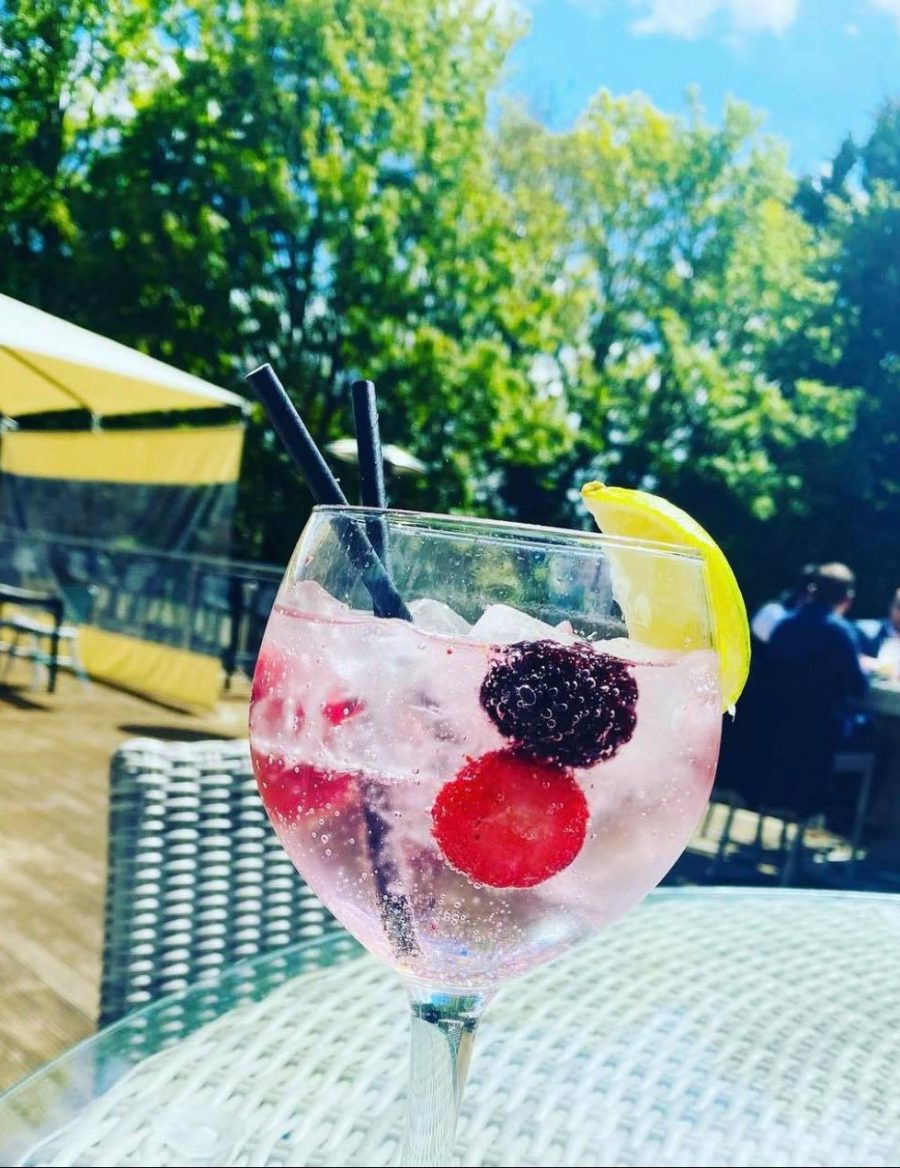 The Oak Bar Terrace Our outside terrace is spacious with heated umbrellas