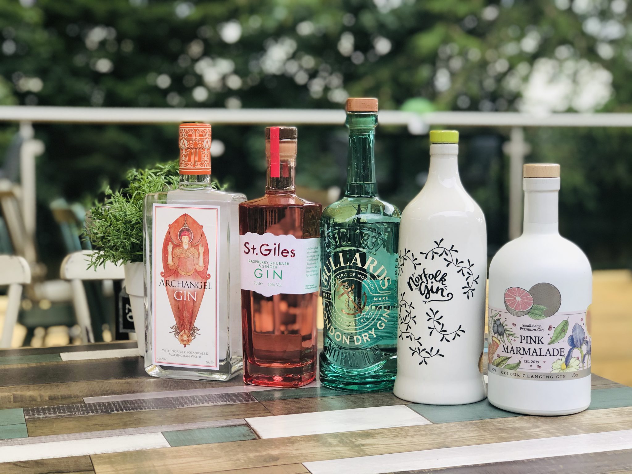 The Oak Bar Terrace Our outside terrace is spacious with heated umbrellas