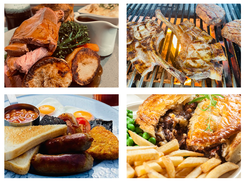 The Oak Bar Terrace Our outside terrace is spacious with heated umbrellas