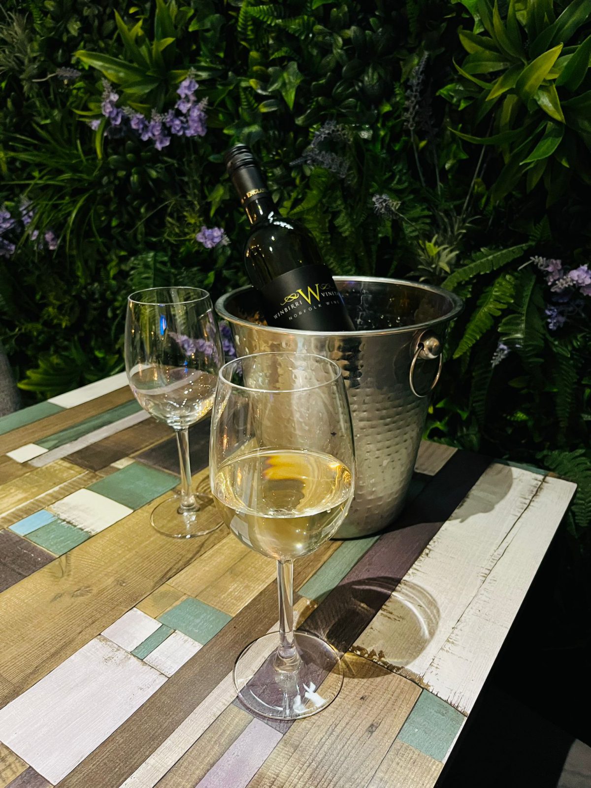 The Oak Bar Terrace Our outside terrace is spacious with heated umbrellas